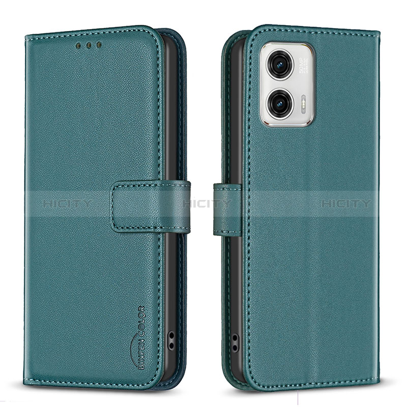 Custodia Portafoglio In Pelle Cover con Supporto B17F per Motorola Moto G73 5G