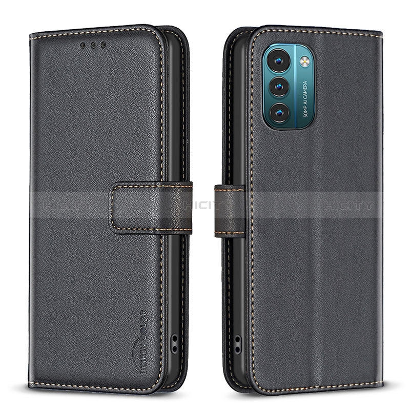 Custodia Portafoglio In Pelle Cover con Supporto B17F per Nokia G11