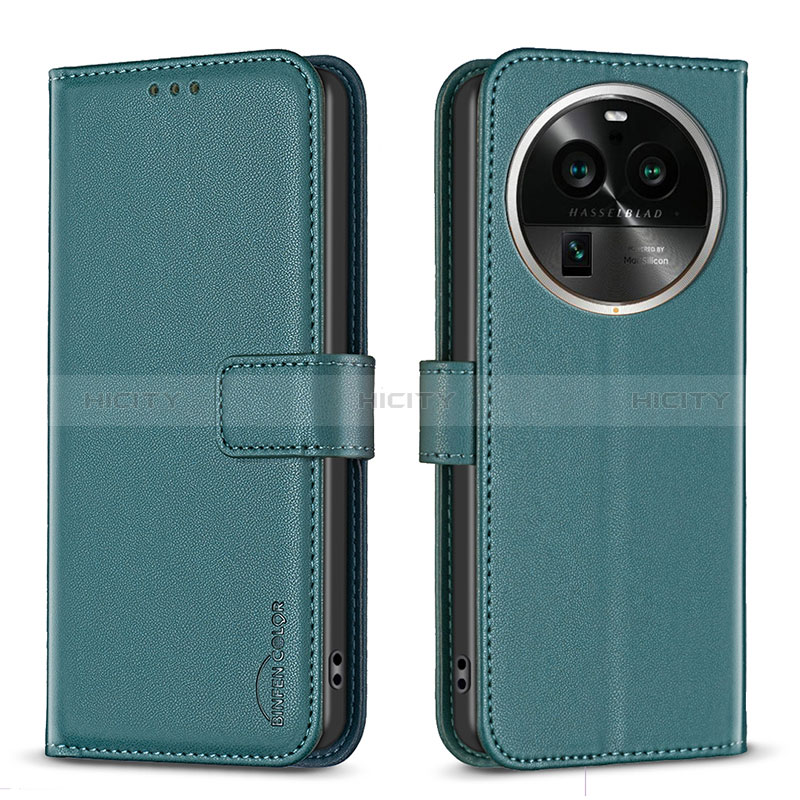 Custodia Portafoglio In Pelle Cover con Supporto B17F per Oppo Find X6 5G