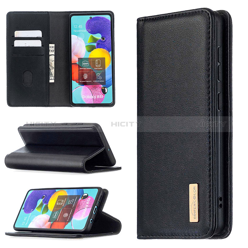 Custodia Portafoglio In Pelle Cover con Supporto B17F per Samsung Galaxy A51 5G