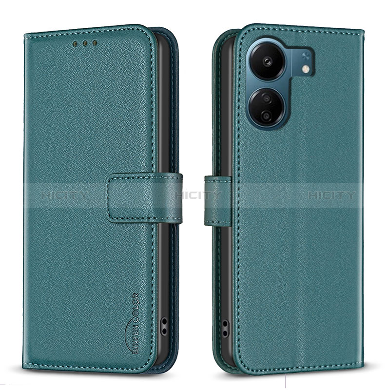 Custodia Portafoglio In Pelle Cover con Supporto B17F per Xiaomi Poco C65