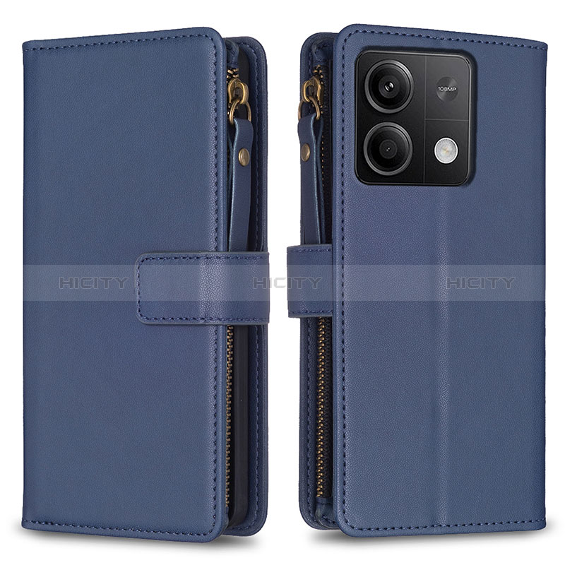 Custodia Portafoglio In Pelle Cover con Supporto B17F per Xiaomi Redmi Note 13 5G