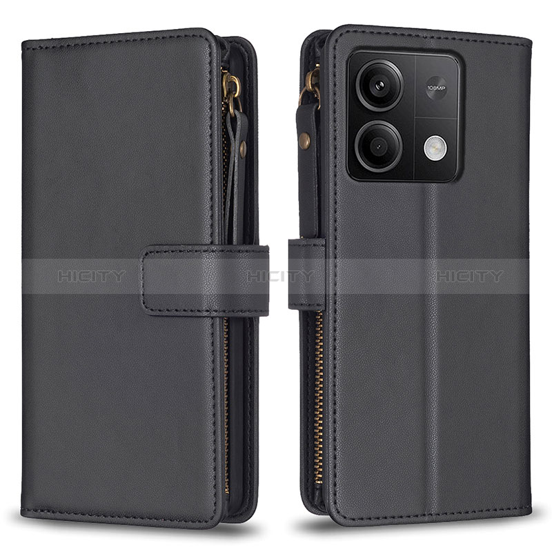 Custodia Portafoglio In Pelle Cover con Supporto B17F per Xiaomi Redmi Note 13 5G