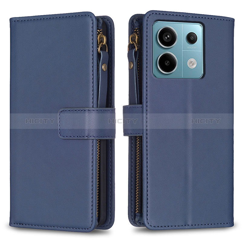 Custodia Portafoglio In Pelle Cover con Supporto B17F per Xiaomi Redmi Note 13 Pro 5G