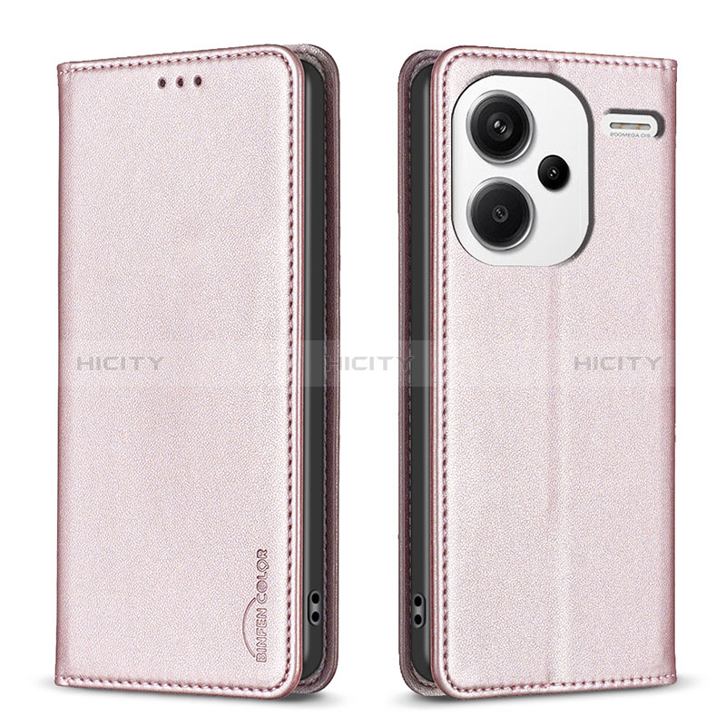 Custodia Portafoglio In Pelle Cover con Supporto B17F per Xiaomi Redmi Note 13 Pro+ Plus 5G