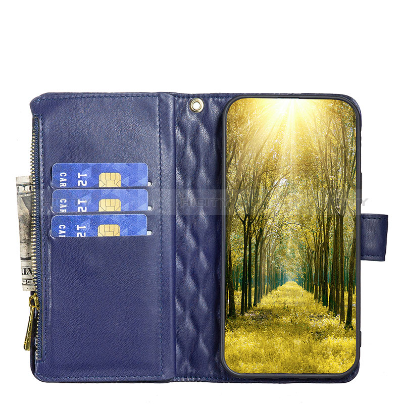 Custodia Portafoglio In Pelle Cover con Supporto B18F per Oppo A79 5G