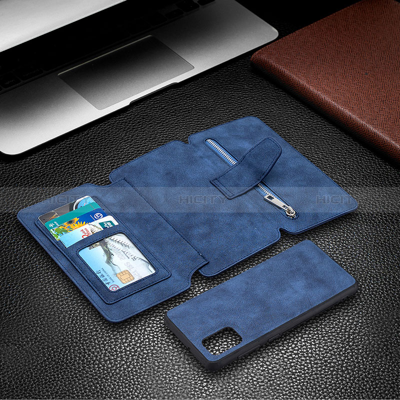 Custodia Portafoglio In Pelle Cover con Supporto B18F per Samsung Galaxy A31