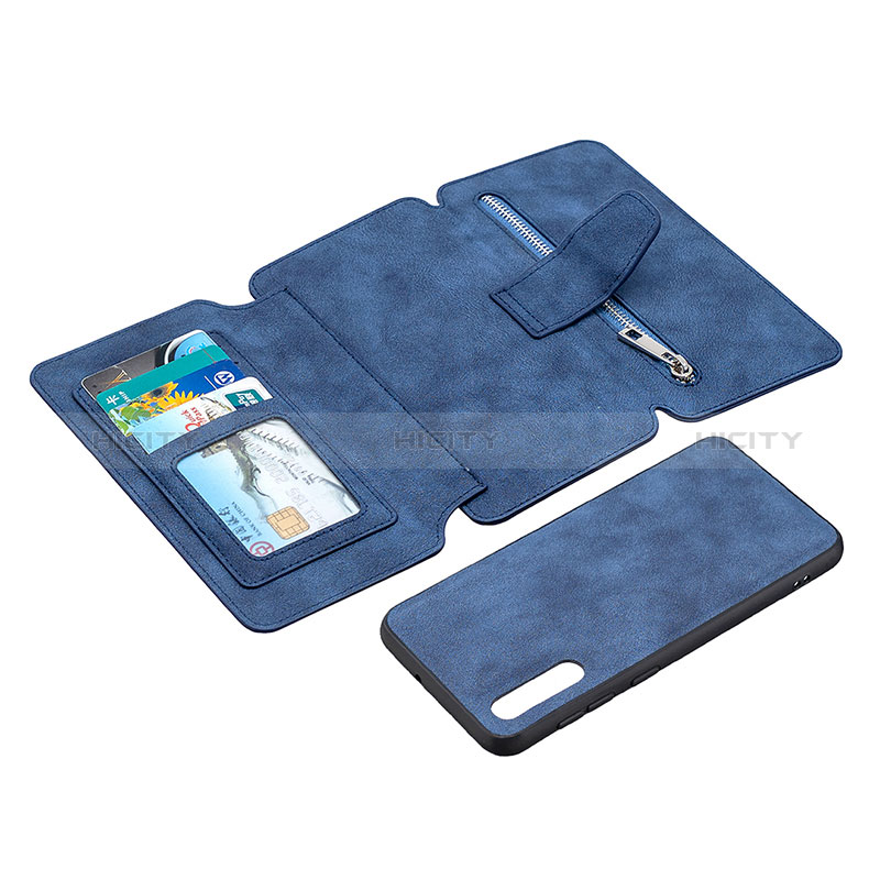 Custodia Portafoglio In Pelle Cover con Supporto B18F per Samsung Galaxy A50S