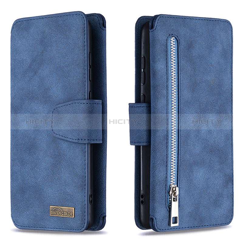 Custodia Portafoglio In Pelle Cover con Supporto B18F per Samsung Galaxy A81