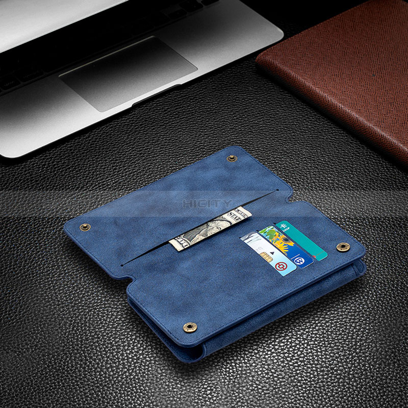 Custodia Portafoglio In Pelle Cover con Supporto B18F per Samsung Galaxy Note 10 Lite