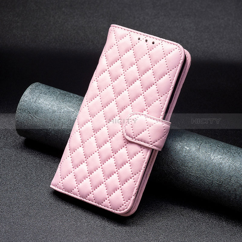 Custodia Portafoglio In Pelle Cover con Supporto B19F per Xiaomi Mi 14 5G Oro Rosa