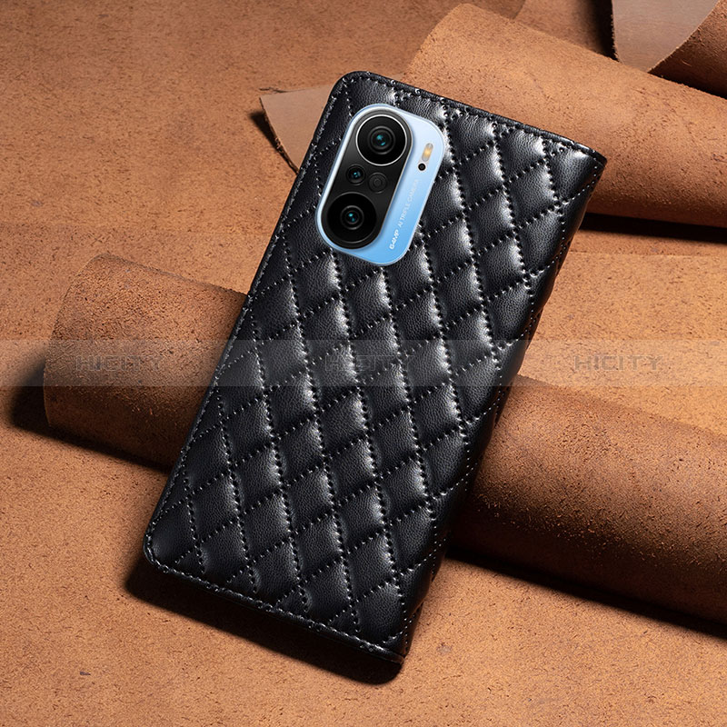 Custodia Portafoglio In Pelle Cover con Supporto B19F per Xiaomi Redmi K40 Pro 5G