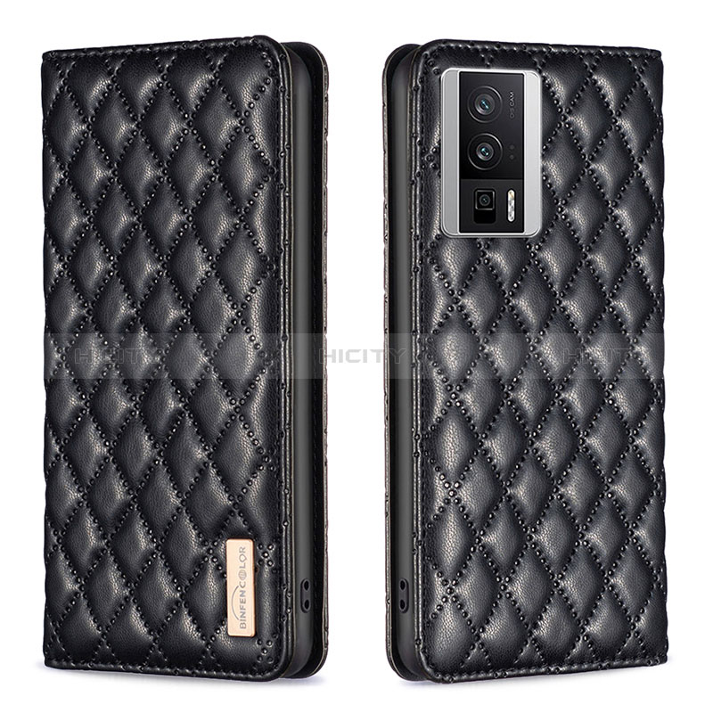 Custodia Portafoglio In Pelle Cover con Supporto B19F per Xiaomi Redmi K60 5G