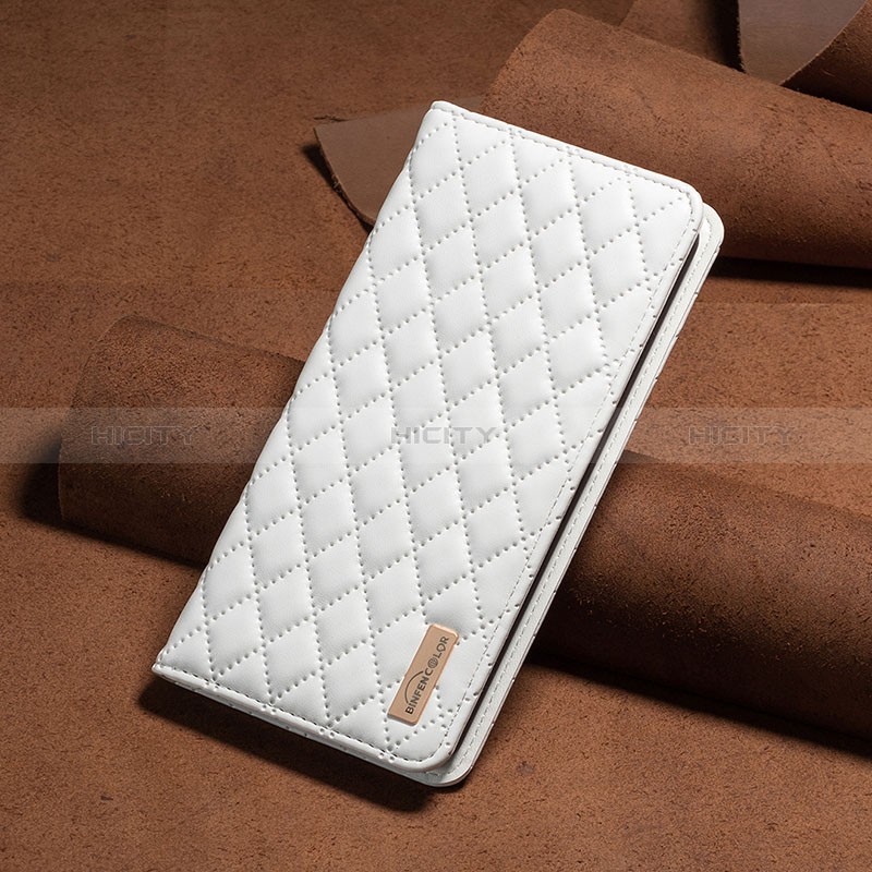 Custodia Portafoglio In Pelle Cover con Supporto B19F per Xiaomi Redmi K60 5G Bianco