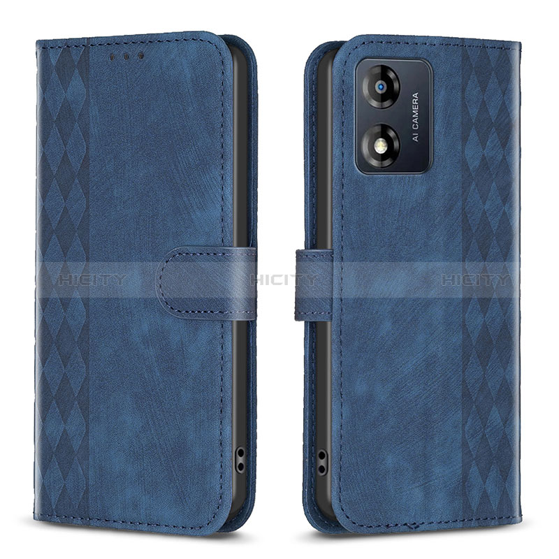 Custodia Portafoglio In Pelle Cover con Supporto B21F per Motorola Moto E13