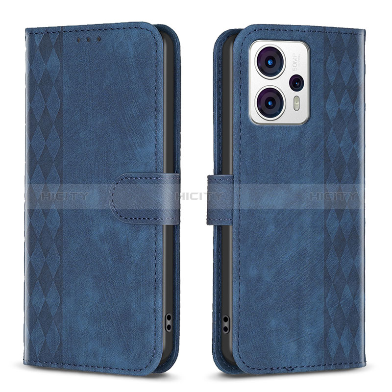 Custodia Portafoglio In Pelle Cover con Supporto B21F per Motorola Moto G13