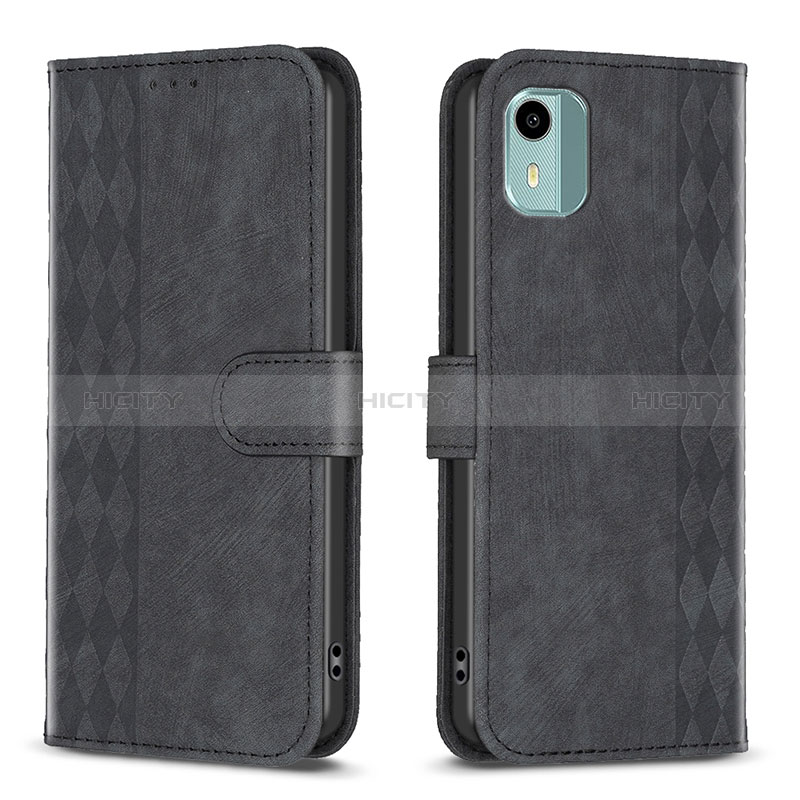 Custodia Portafoglio In Pelle Cover con Supporto B21F per Nokia C12 Plus