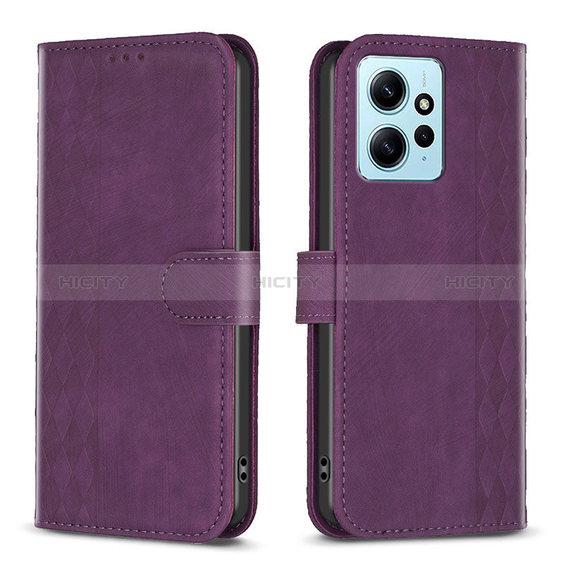 Custodia Portafoglio In Pelle Cover con Supporto B21F per Xiaomi Redmi Note 12 4G