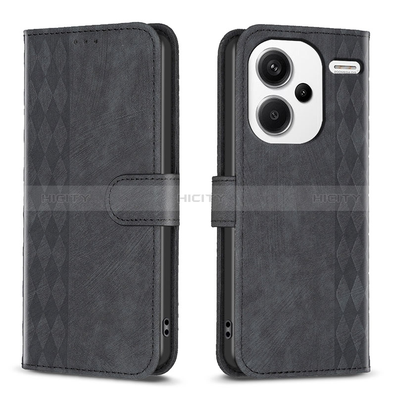 Custodia Portafoglio In Pelle Cover con Supporto B21F per Xiaomi Redmi Note 13 Pro+ Plus 5G