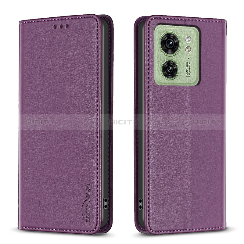 Custodia Portafoglio In Pelle Cover con Supporto B22F per Motorola Moto Edge 40 5G