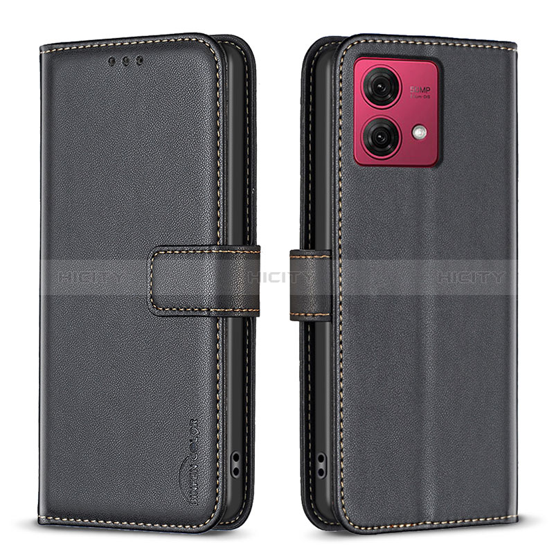 Custodia Portafoglio In Pelle Cover con Supporto B22F per Motorola Moto G84 5G