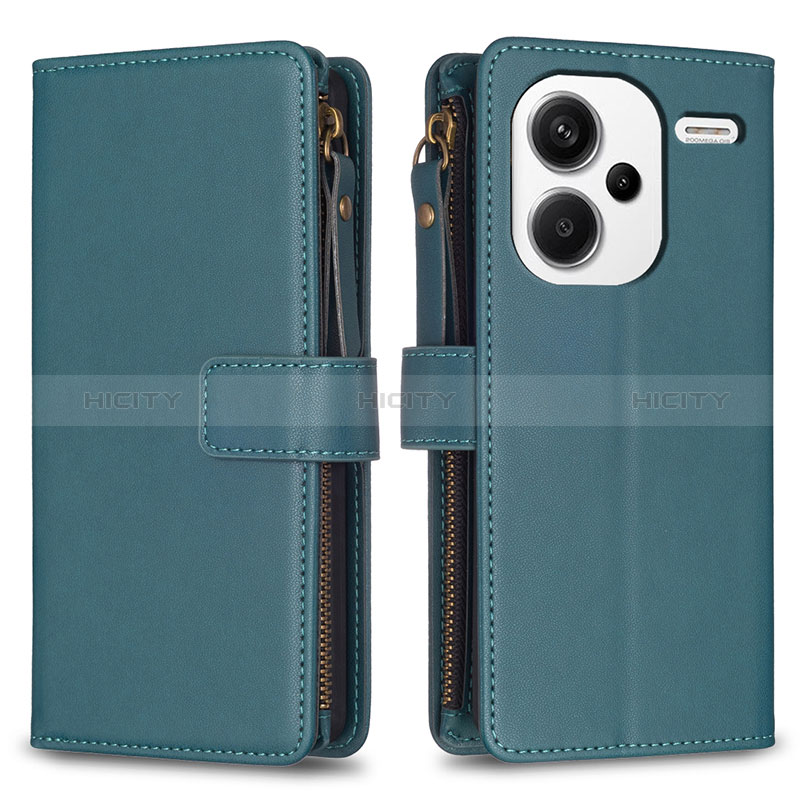 Custodia Portafoglio In Pelle Cover con Supporto B22F per Xiaomi Redmi Note 13 Pro+ Plus 5G