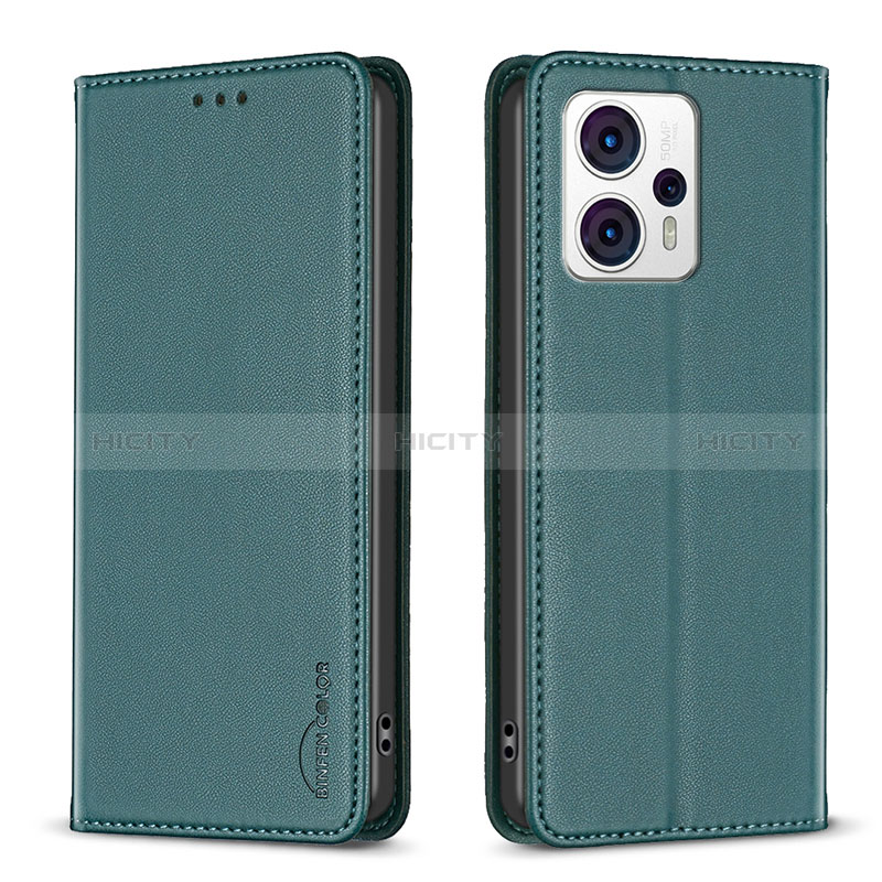 Custodia Portafoglio In Pelle Cover con Supporto B23F per Motorola Moto G13