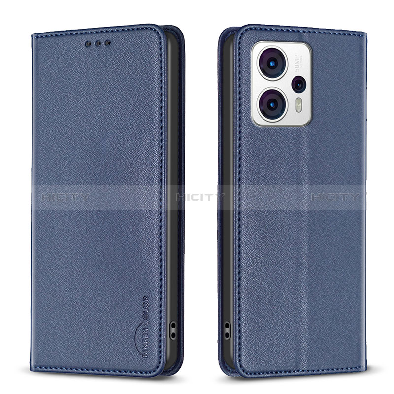 Custodia Portafoglio In Pelle Cover con Supporto B23F per Motorola Moto G13