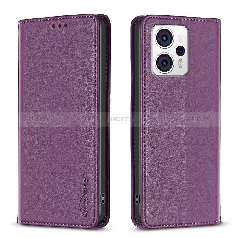 Custodia Portafoglio In Pelle Cover con Supporto B23F per Motorola Moto G13