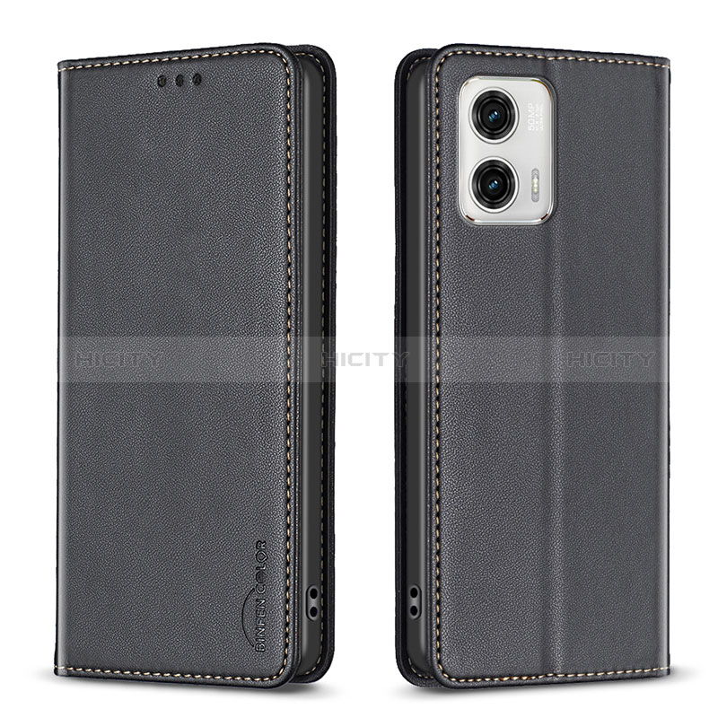 Custodia Portafoglio In Pelle Cover con Supporto B23F per Motorola Moto G73 5G