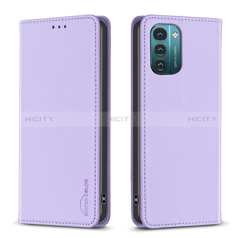 Custodia Portafoglio In Pelle Cover con Supporto B23F per Nokia G11