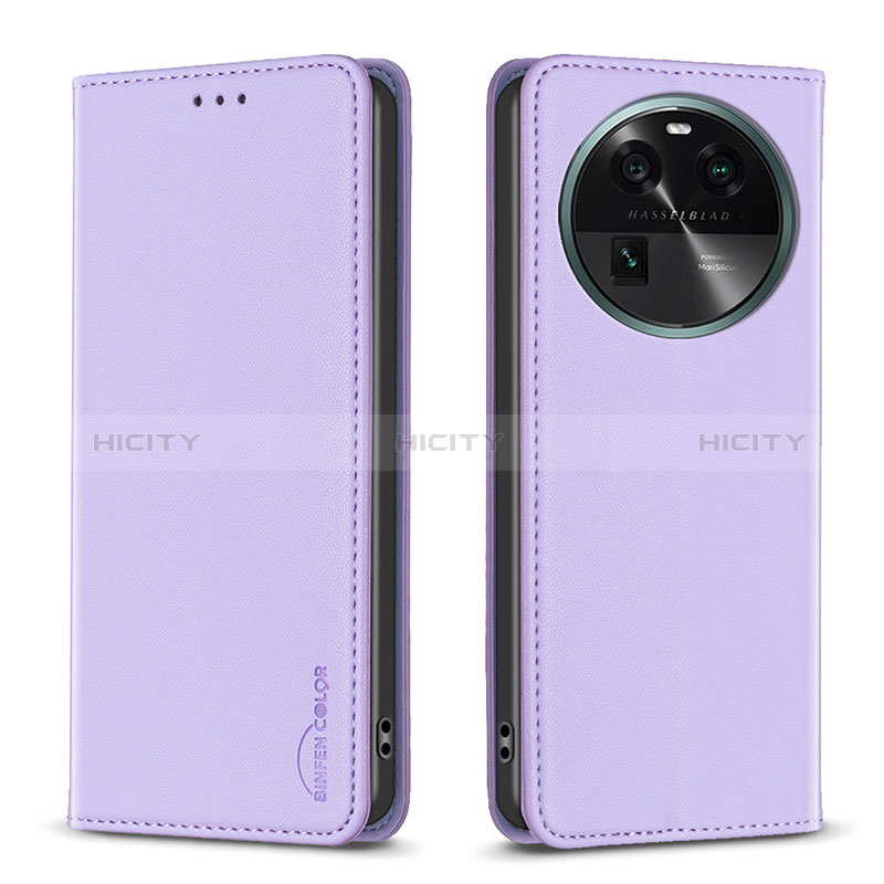 Custodia Portafoglio In Pelle Cover con Supporto B23F per Oppo Find X6 Pro 5G