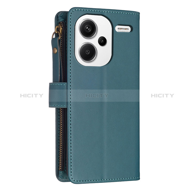 Custodia Portafoglio In Pelle Cover con Supporto B23F per Xiaomi Redmi Note 13 Pro+ Plus 5G