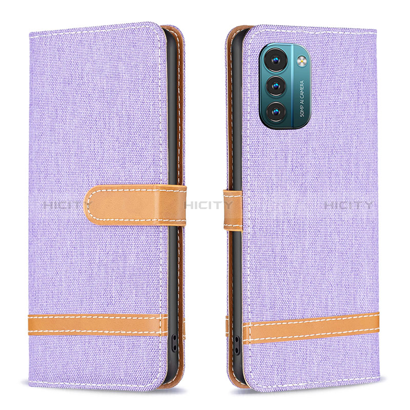 Custodia Portafoglio In Pelle Cover con Supporto B24F per Nokia G21