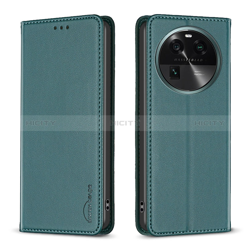 Custodia Portafoglio In Pelle Cover con Supporto B24F per Oppo Find X6 5G