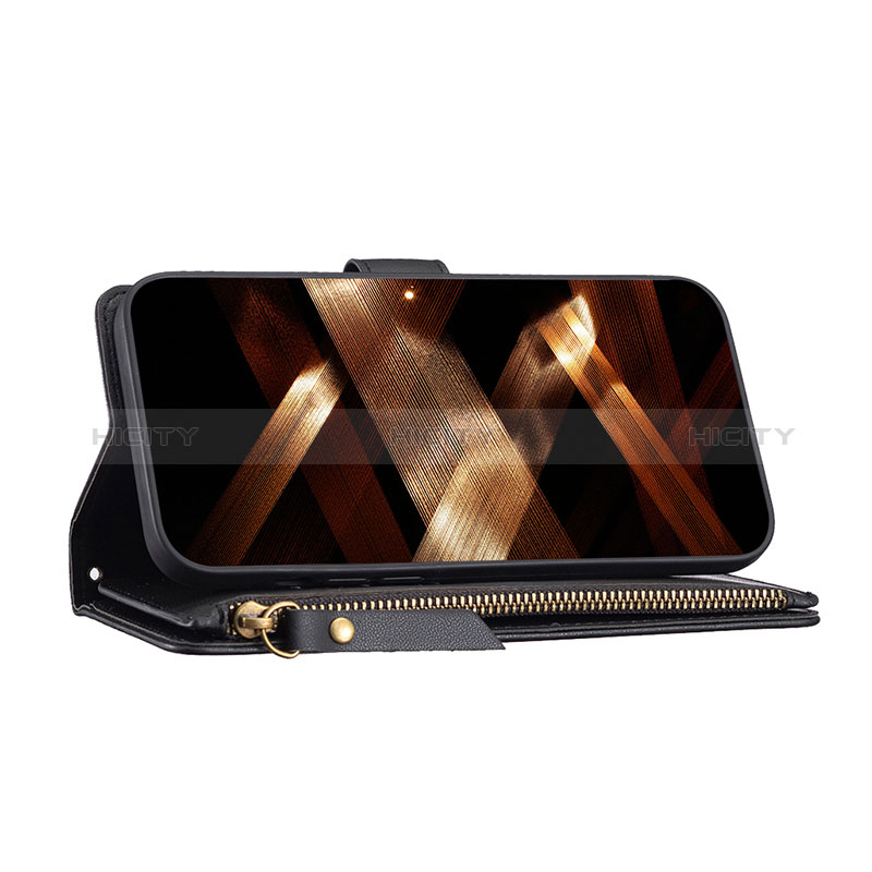 Custodia Portafoglio In Pelle Cover con Supporto B25F per Motorola Moto E13