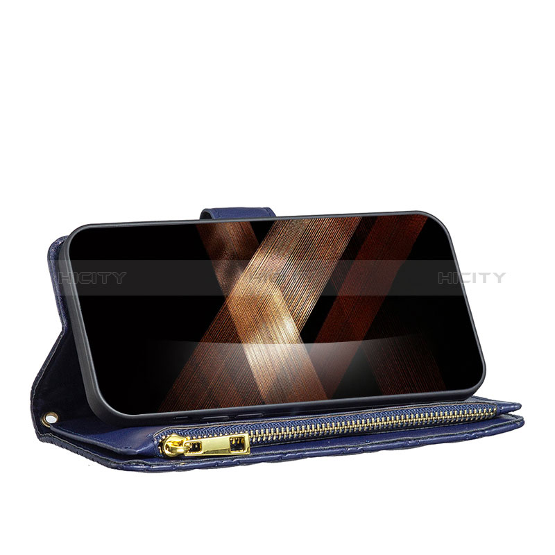 Custodia Portafoglio In Pelle Cover con Supporto BF1 per Samsung Galaxy S24 5G