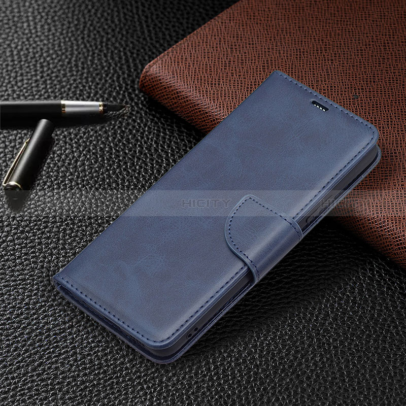 Custodia Portafoglio In Pelle Cover con Supporto BF1 per Xiaomi Redmi Note 10 Pro 4G Blu