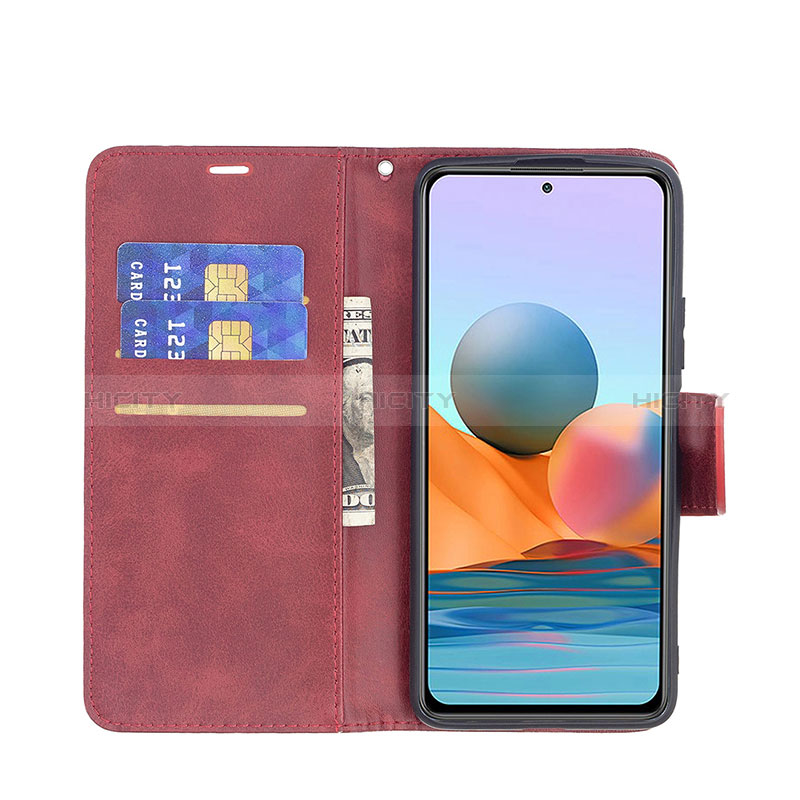 Custodia Portafoglio In Pelle Cover con Supporto BF1 per Xiaomi Redmi Note 10 Pro Max