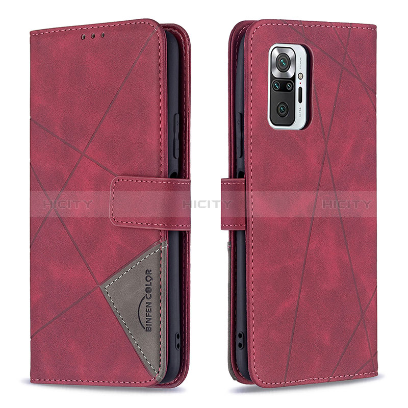 Custodia Portafoglio In Pelle Cover con Supporto BF2 per Xiaomi Redmi Note 10 Pro Max