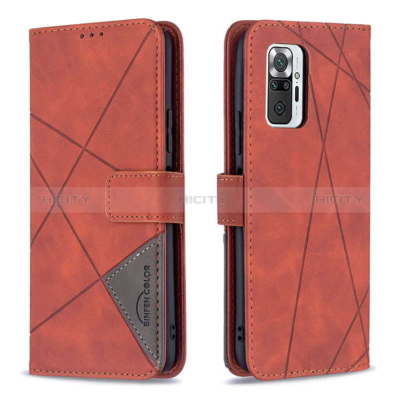 Custodia Portafoglio In Pelle Cover con Supporto BF2 per Xiaomi Redmi Note 10 Pro Max