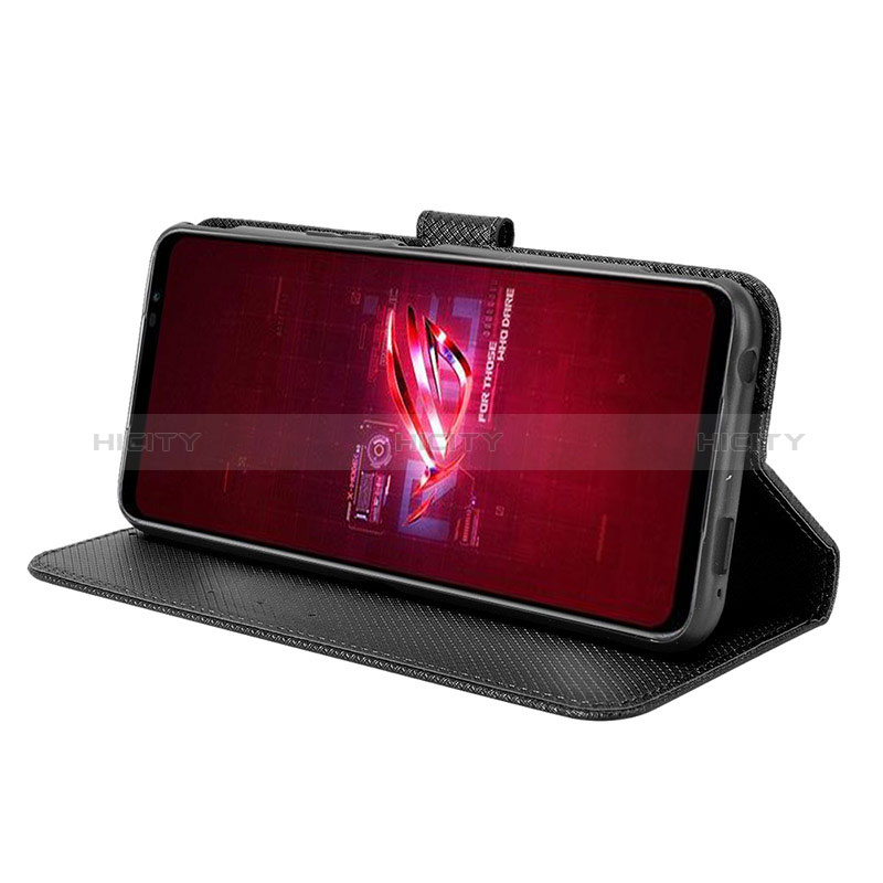 Custodia Portafoglio In Pelle Cover con Supporto BY1 per Asus ROG Phone 6