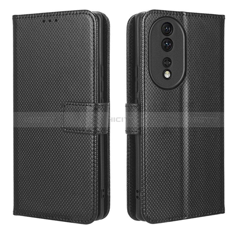 Custodia Portafoglio In Pelle Cover con Supporto BY1 per Huawei Honor 80 5G