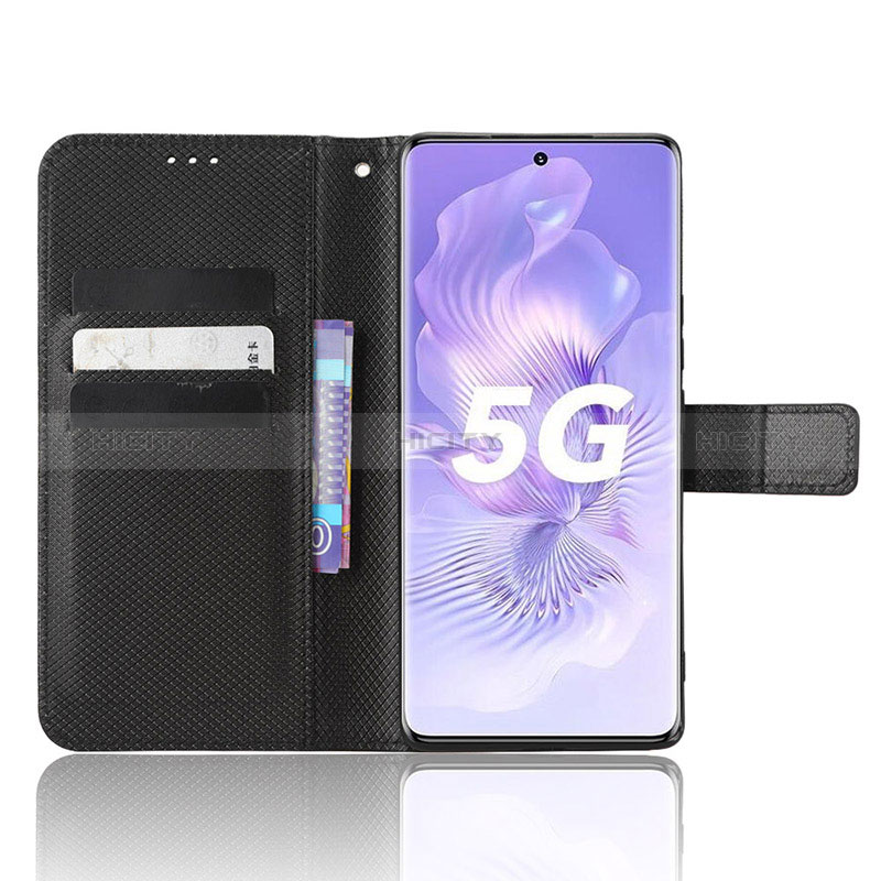 Custodia Portafoglio In Pelle Cover con Supporto BY1 per Huawei Honor 80 5G