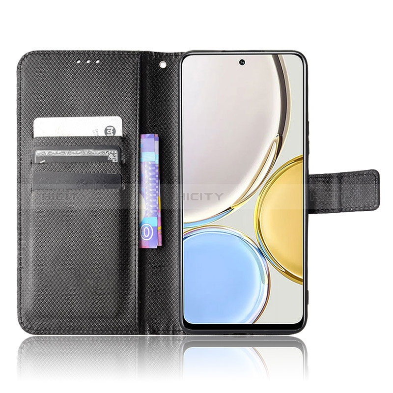 Custodia Portafoglio In Pelle Cover con Supporto BY1 per Huawei Honor Magic4 Lite 5G