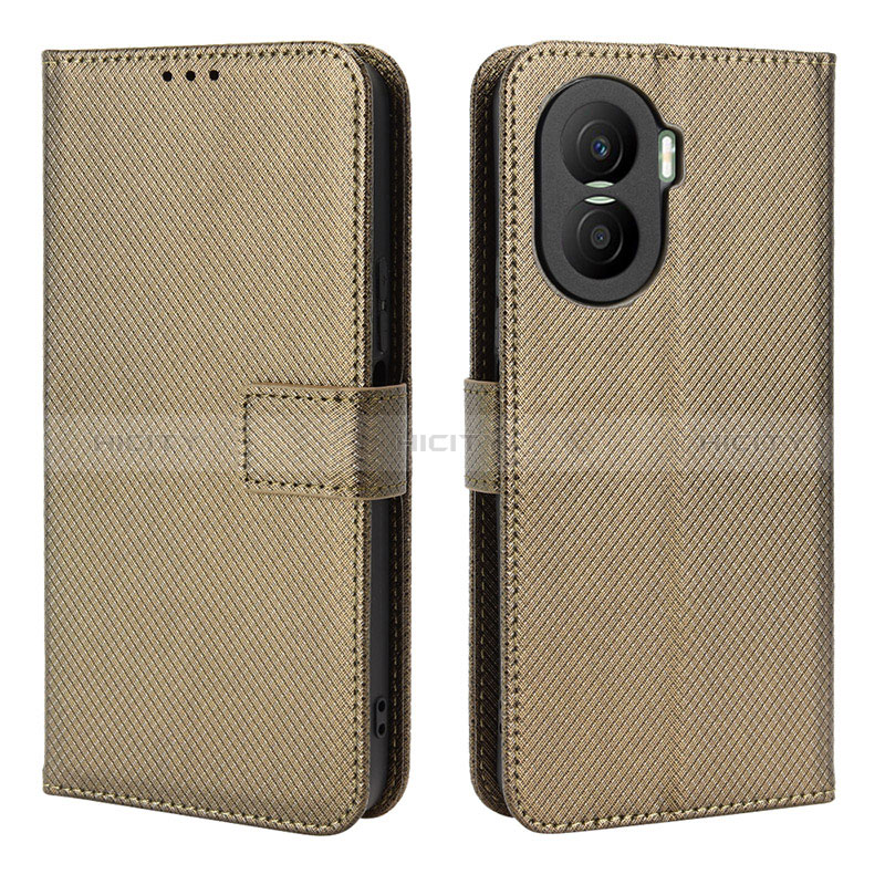 Custodia Portafoglio In Pelle Cover con Supporto BY1 per Huawei Honor X40i 5G