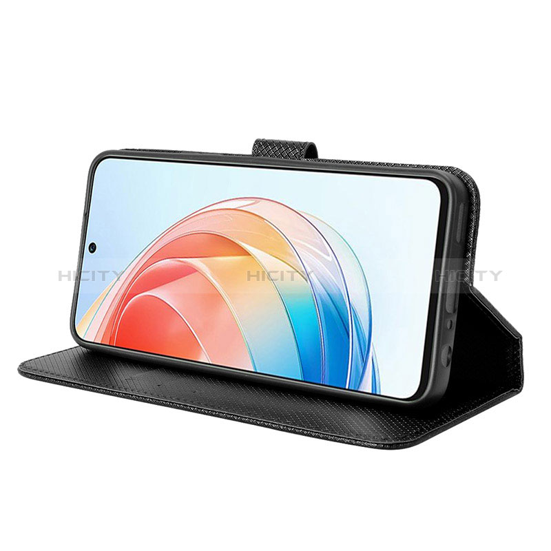 Custodia Portafoglio In Pelle Cover con Supporto BY1 per Huawei Honor X40i 5G