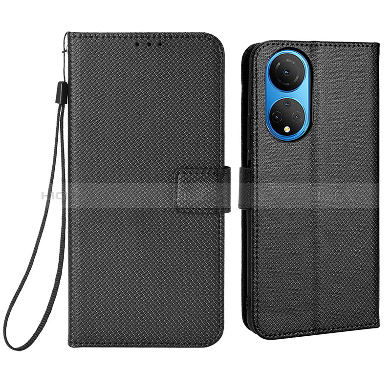 Custodia Portafoglio In Pelle Cover con Supporto BY1 per Huawei Honor X7