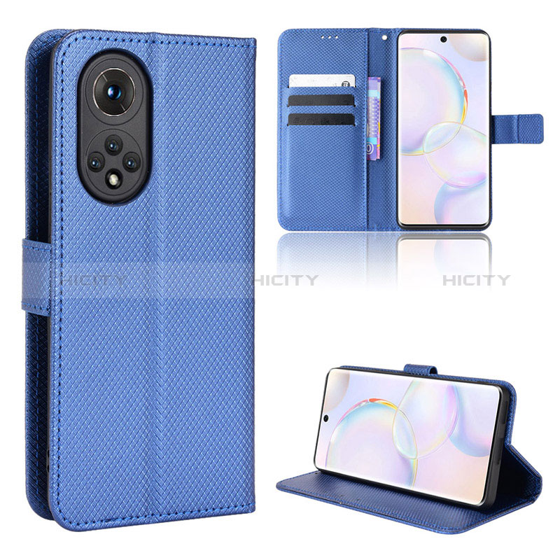 Custodia Portafoglio In Pelle Cover con Supporto BY1 per Huawei Nova 9