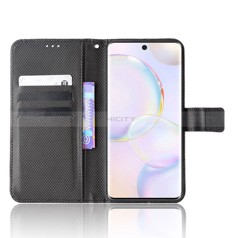 Custodia Portafoglio In Pelle Cover con Supporto BY1 per Huawei Nova 9